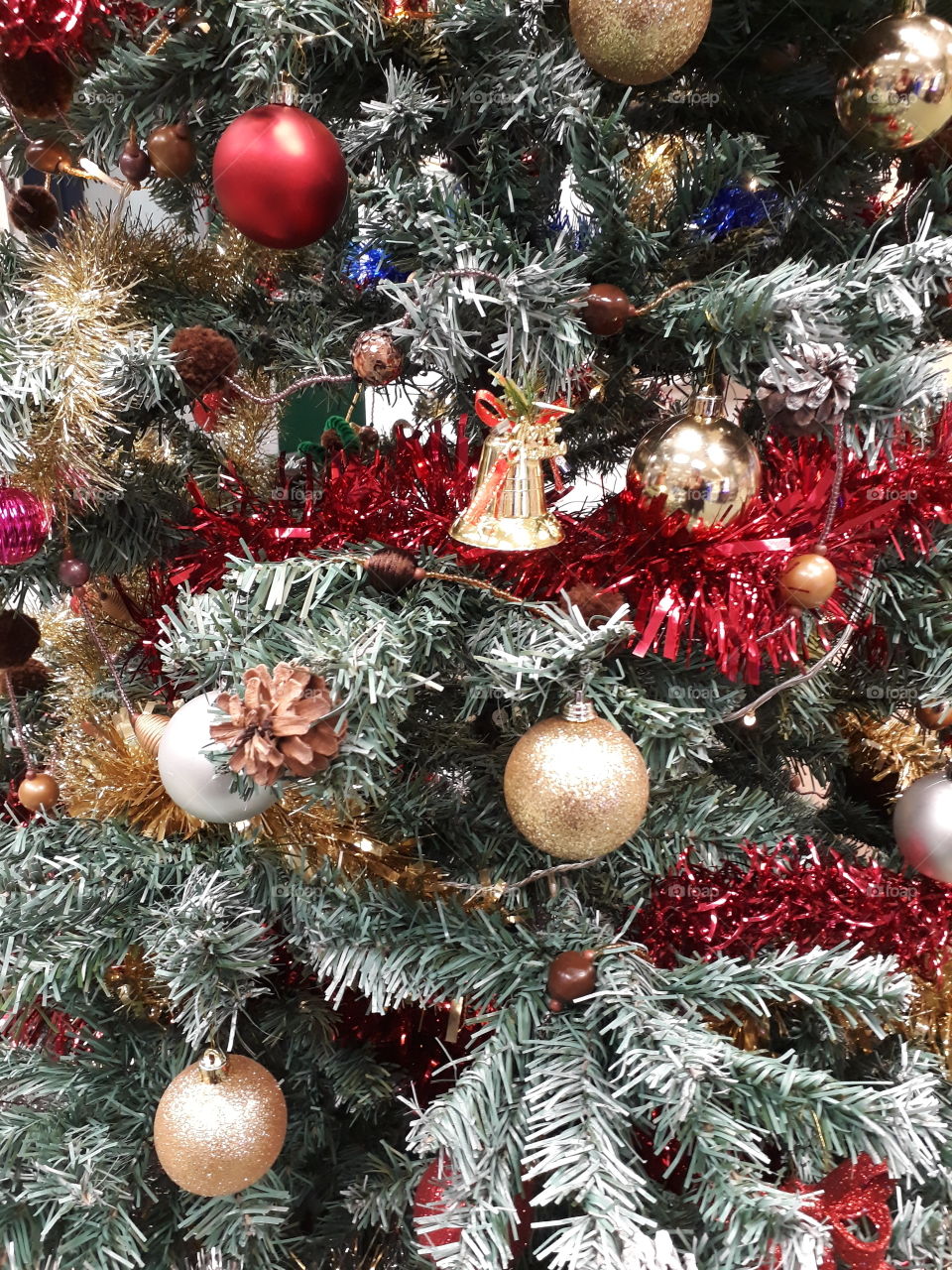 Decorated Christmas tree