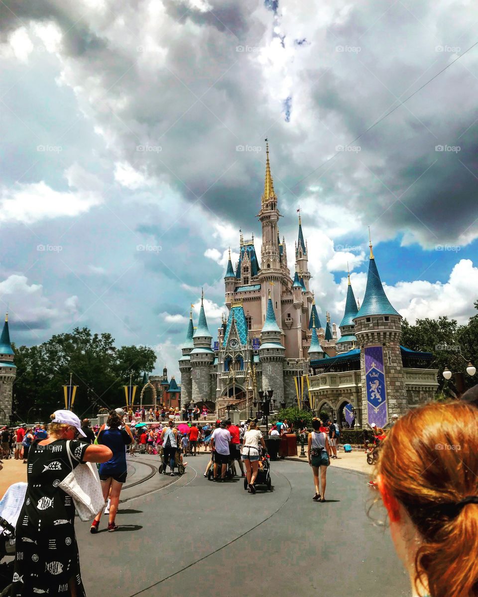 Cinderella Castle Walt Disney world Florida 