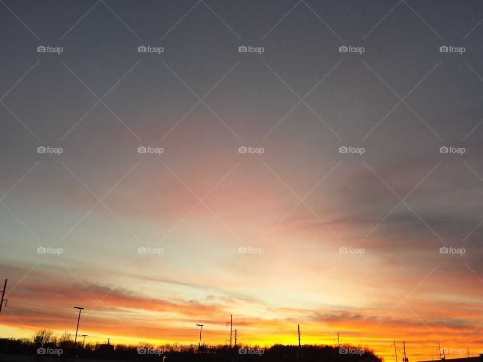 Low angle view of dramatic sky