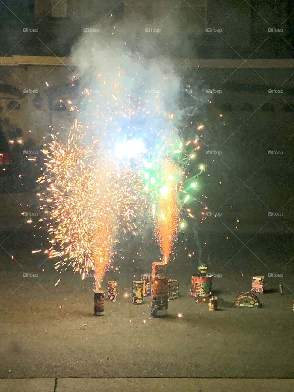 Fireworks on the Fourth of July - Independence Day USA 