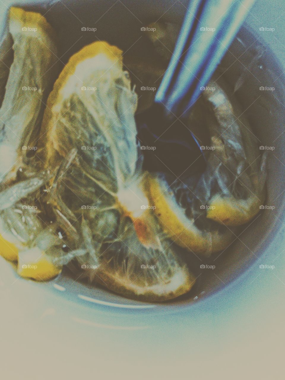 Ice lemon tea