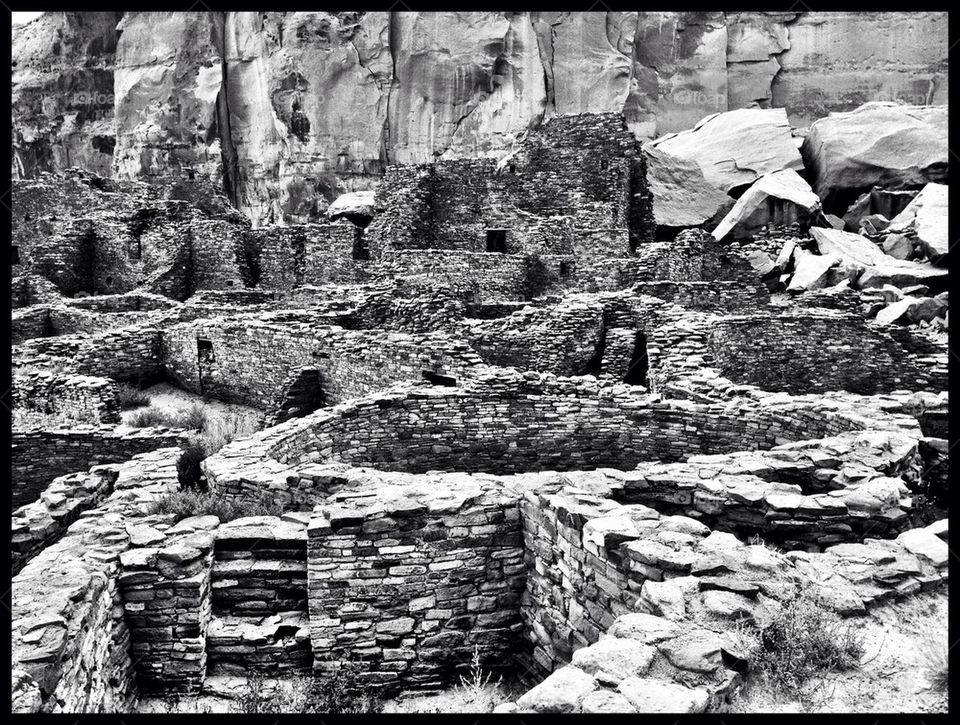 Chaco Culture Ancient Ruins