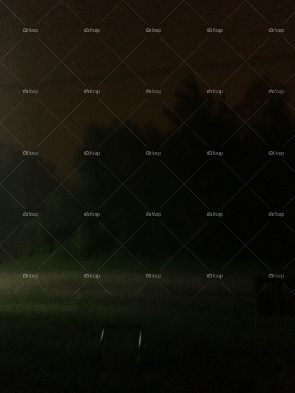 Midnight thunderstorms 