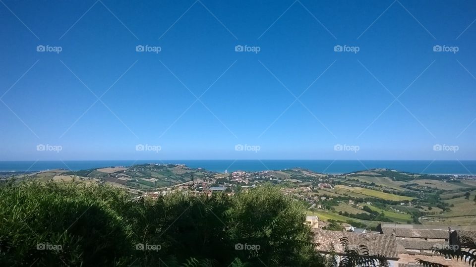 my city view from hills