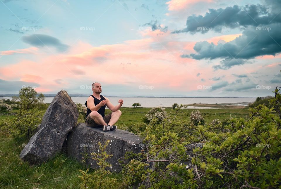 Meditation in nature