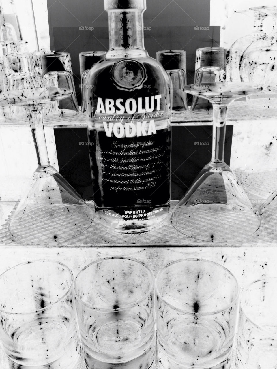 vodka absolut bottle by angeljack