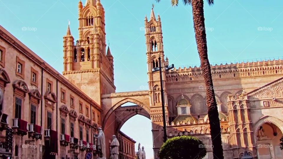 Cattedrale di Palermo. Facciata