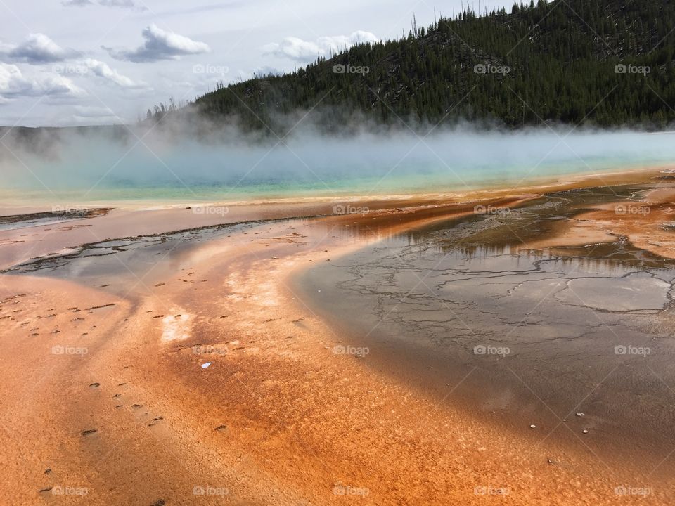 Geothermal hot springs 