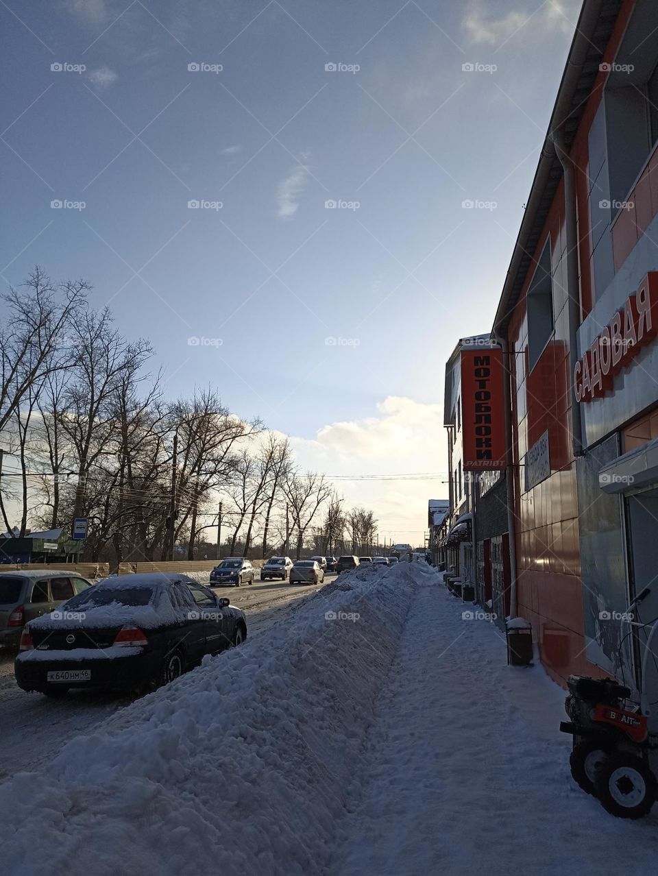 A walk through the winter city