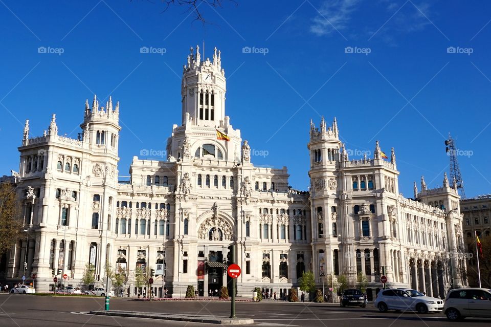 Palacio de Cibeles, Madrid, Spain 