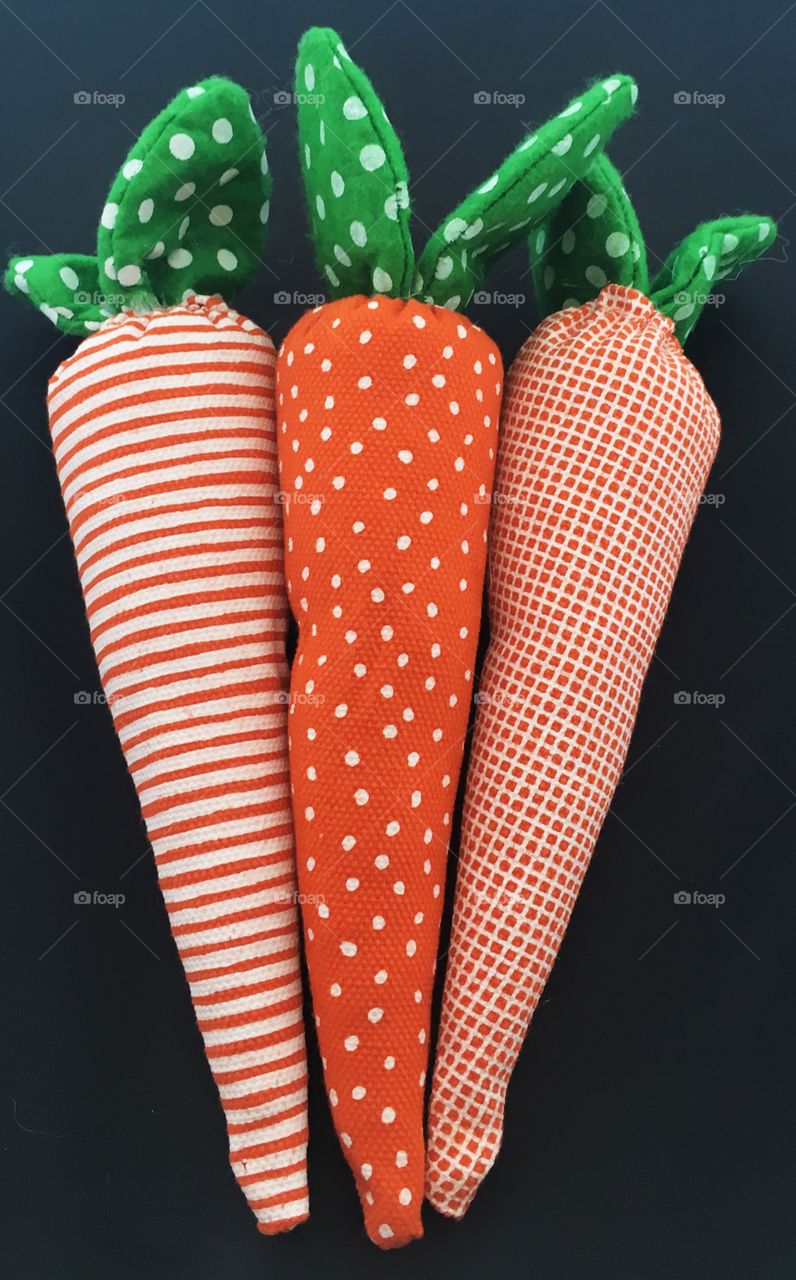 Fabric carrots 🥕 