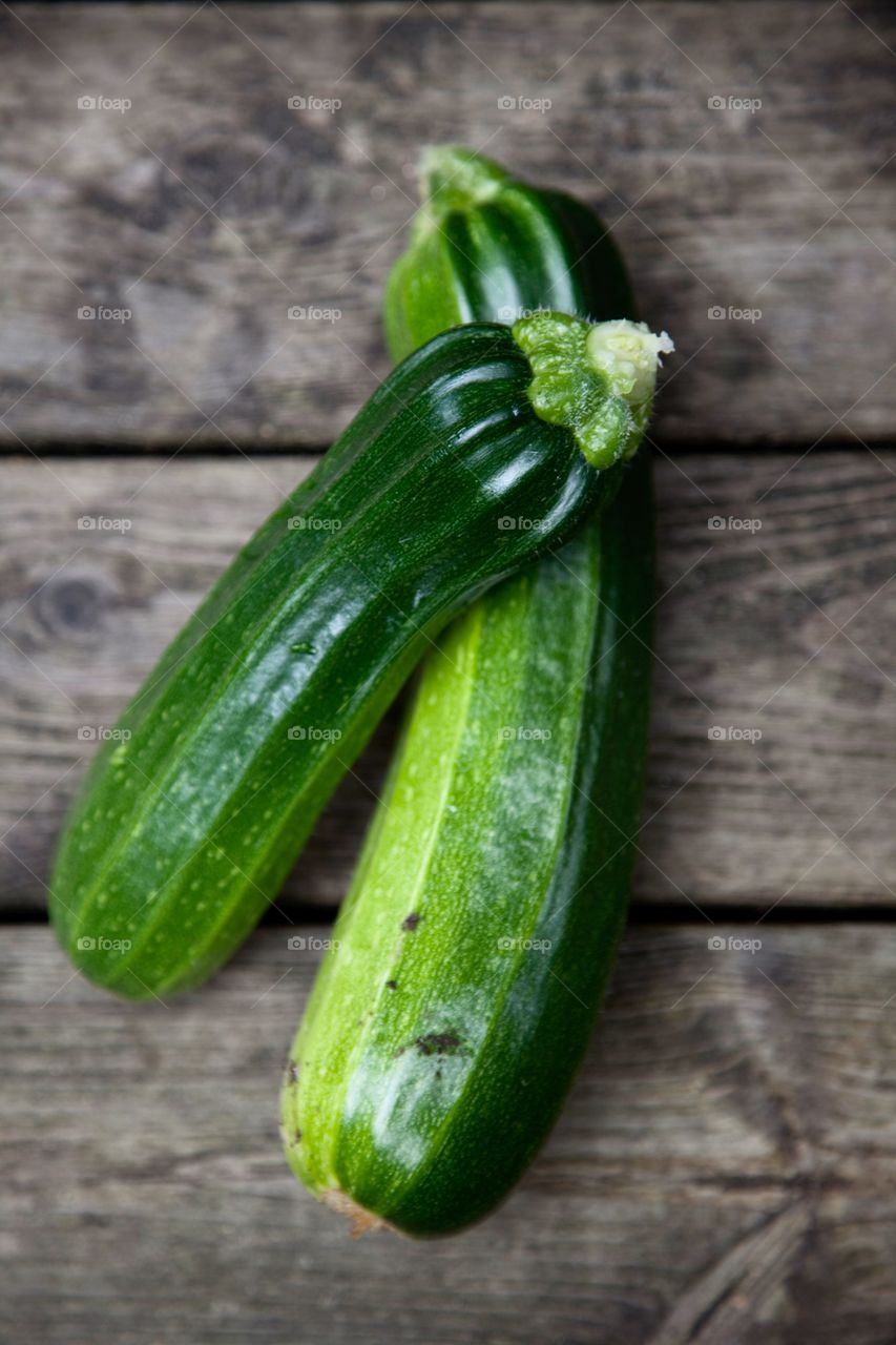 Green zucchini 