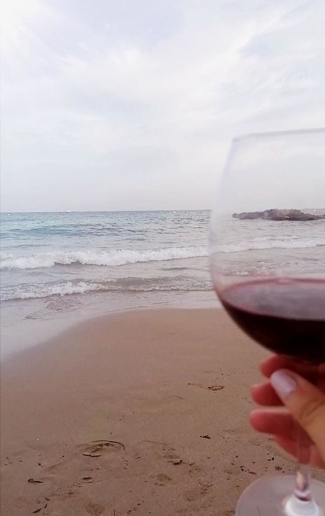 relax on the beach