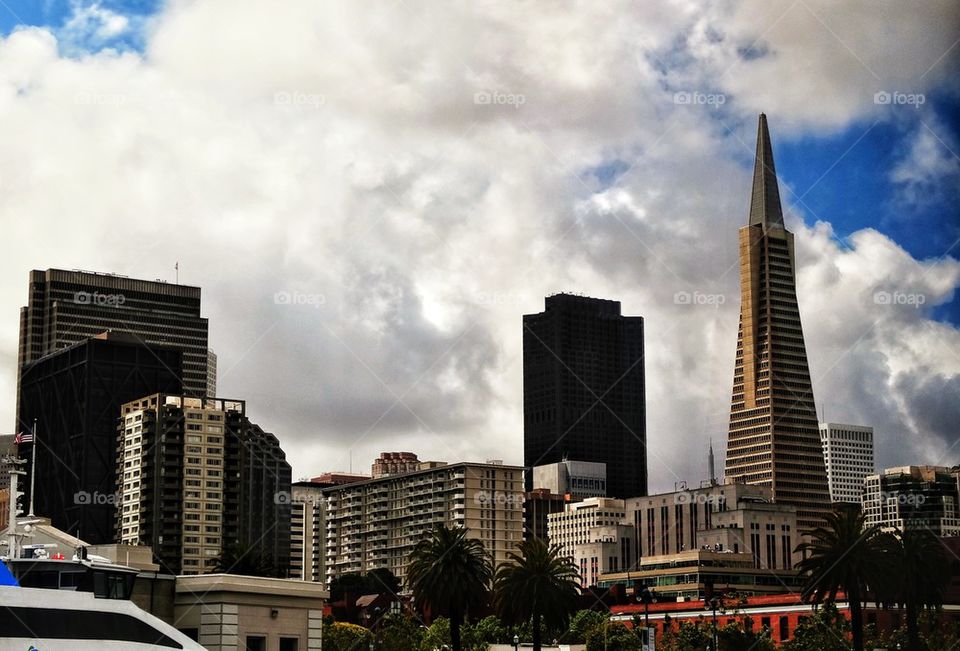 Downtown San Francisco skyline