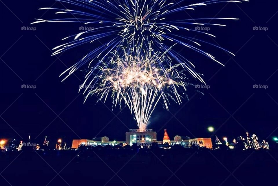 The Fireworks in the Right Place and Tone!