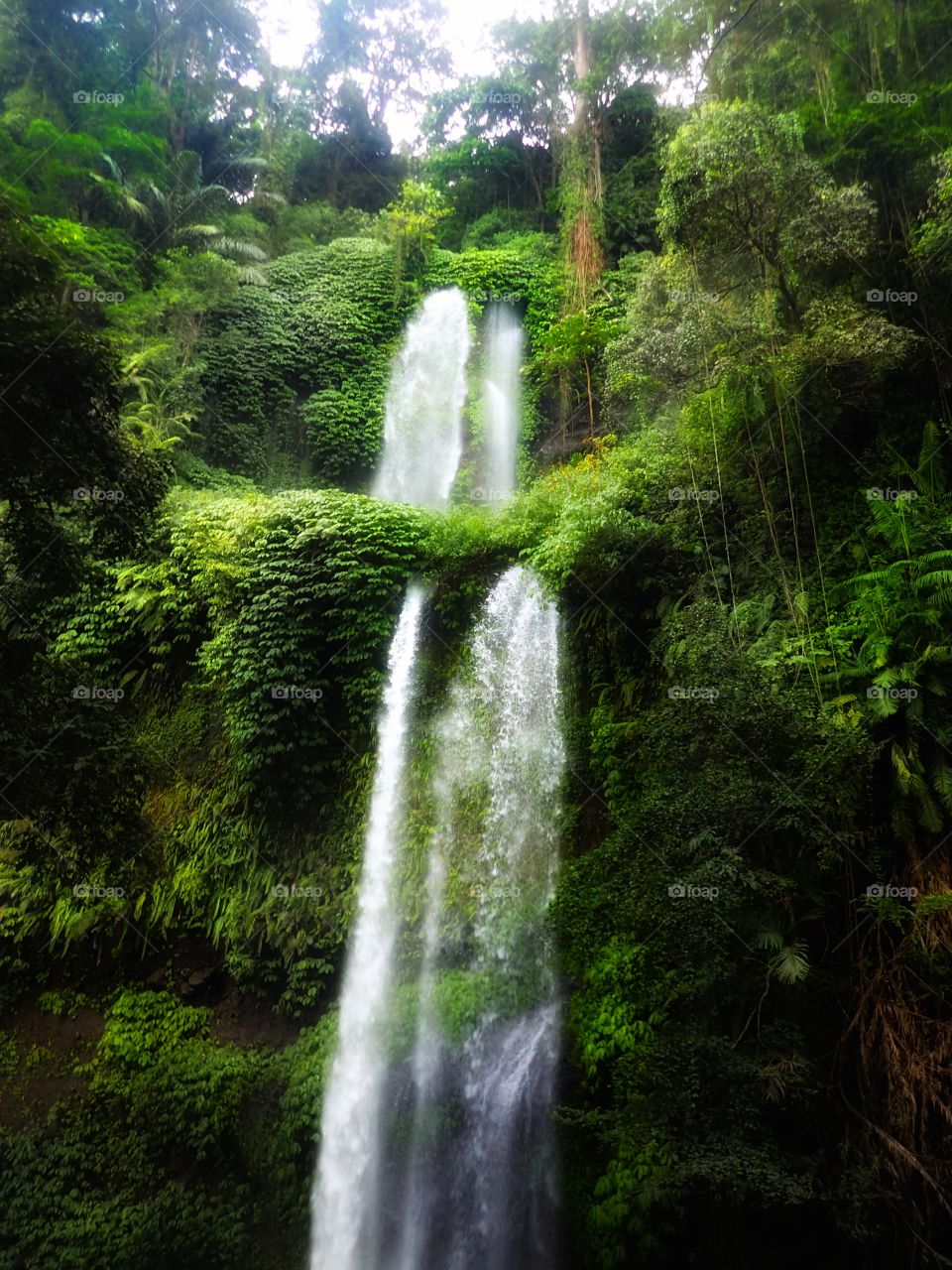 Beauty Waterfall .Let's go green, feel fresh and enjoy the nature.Keep our nature safe.