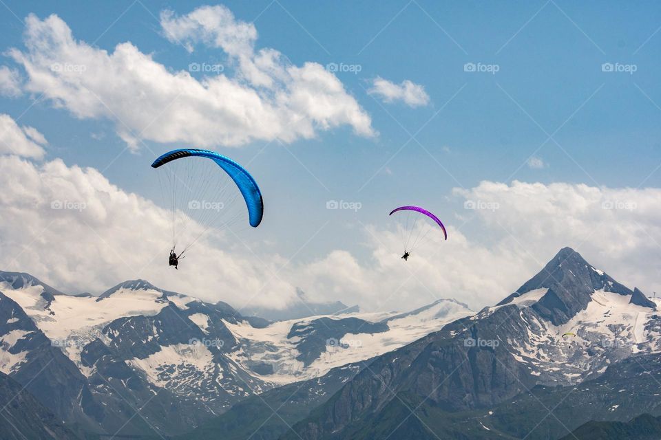 Paragliding in The Austrian Alps