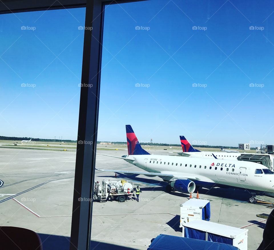 It's a beautiful day to fly delta 