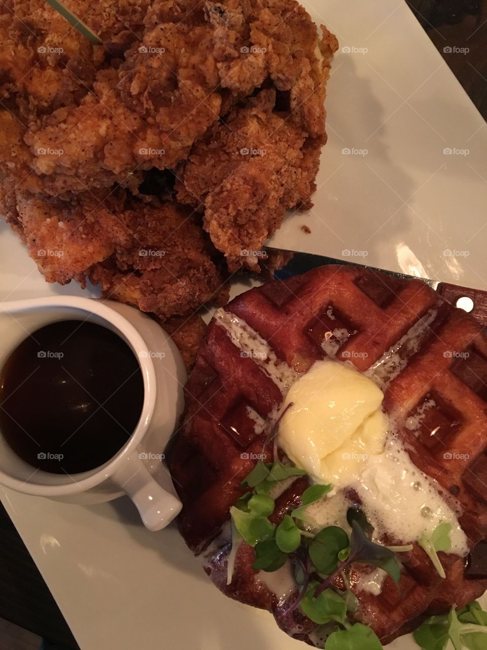 Chicken and Waffles 