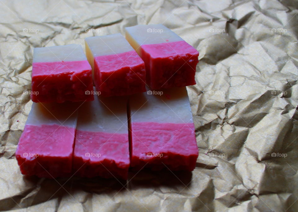 Natural homemade soap