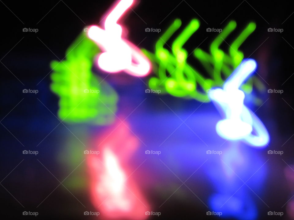 Abstracrt Bokeh Photography With Shake Effect