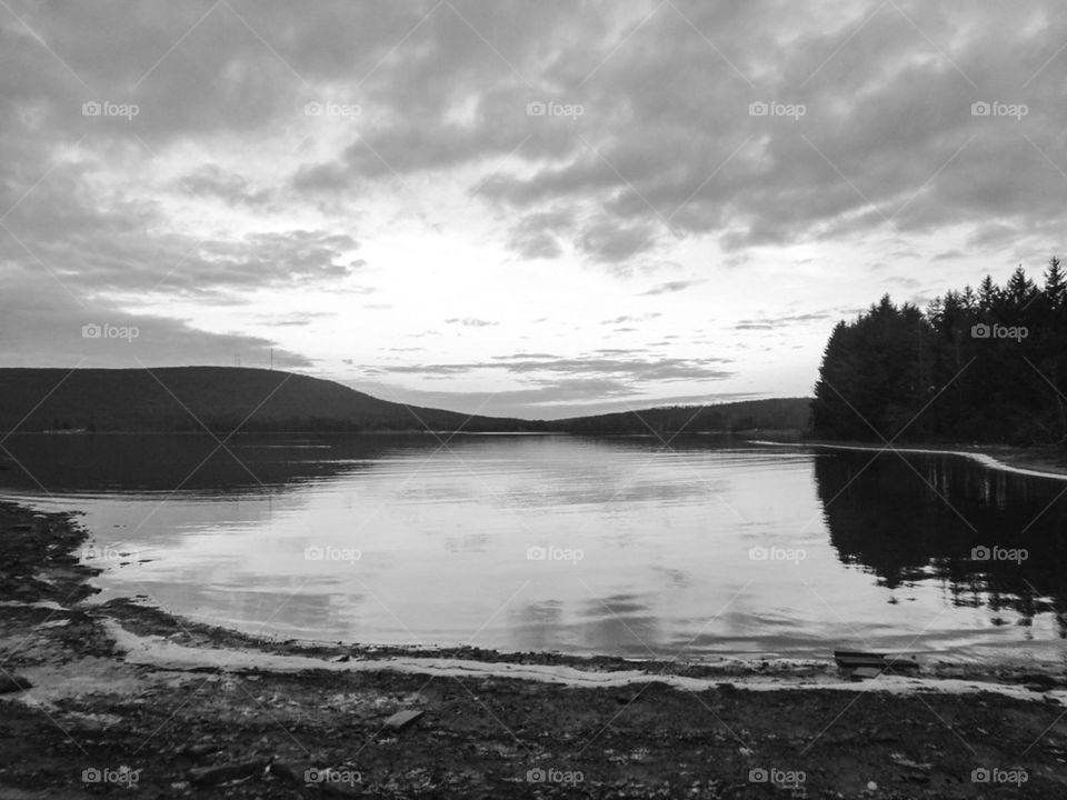 Deep Creek black and white