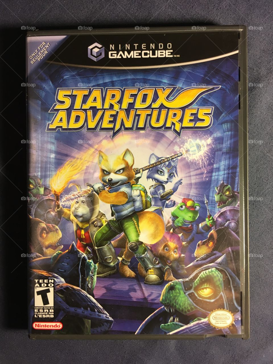 Star Fox Adventures Nintendo GameCube Video Game 2002 release