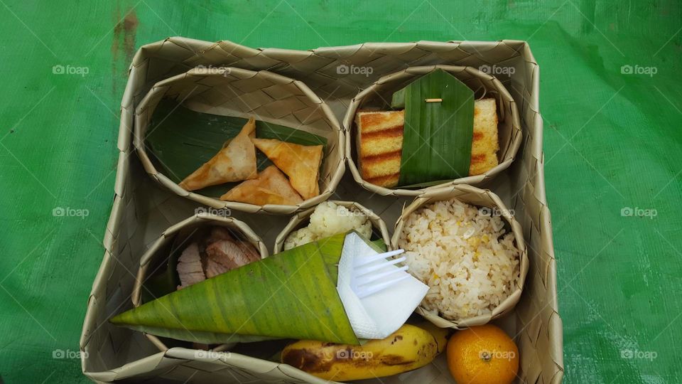 Hiking lunch in Cambodia, trek lunch, pack lunch