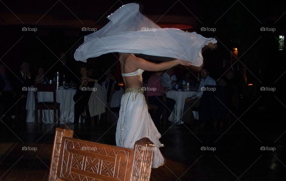danseuse. Maroc