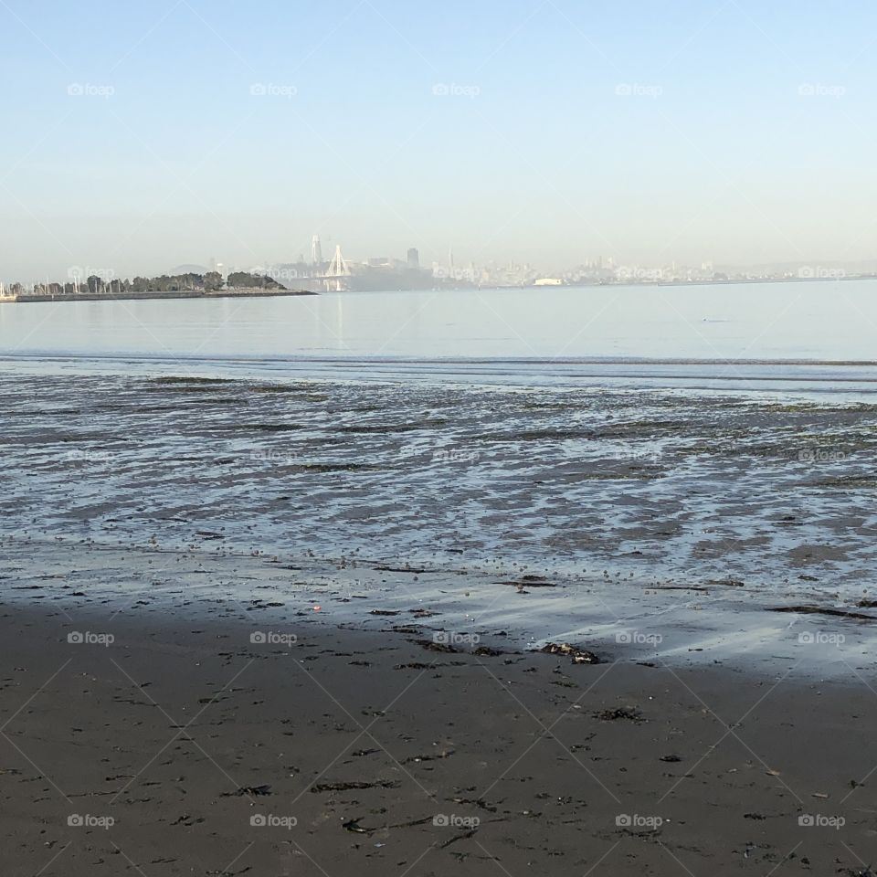 Sf Bay Area view from Oakland California 