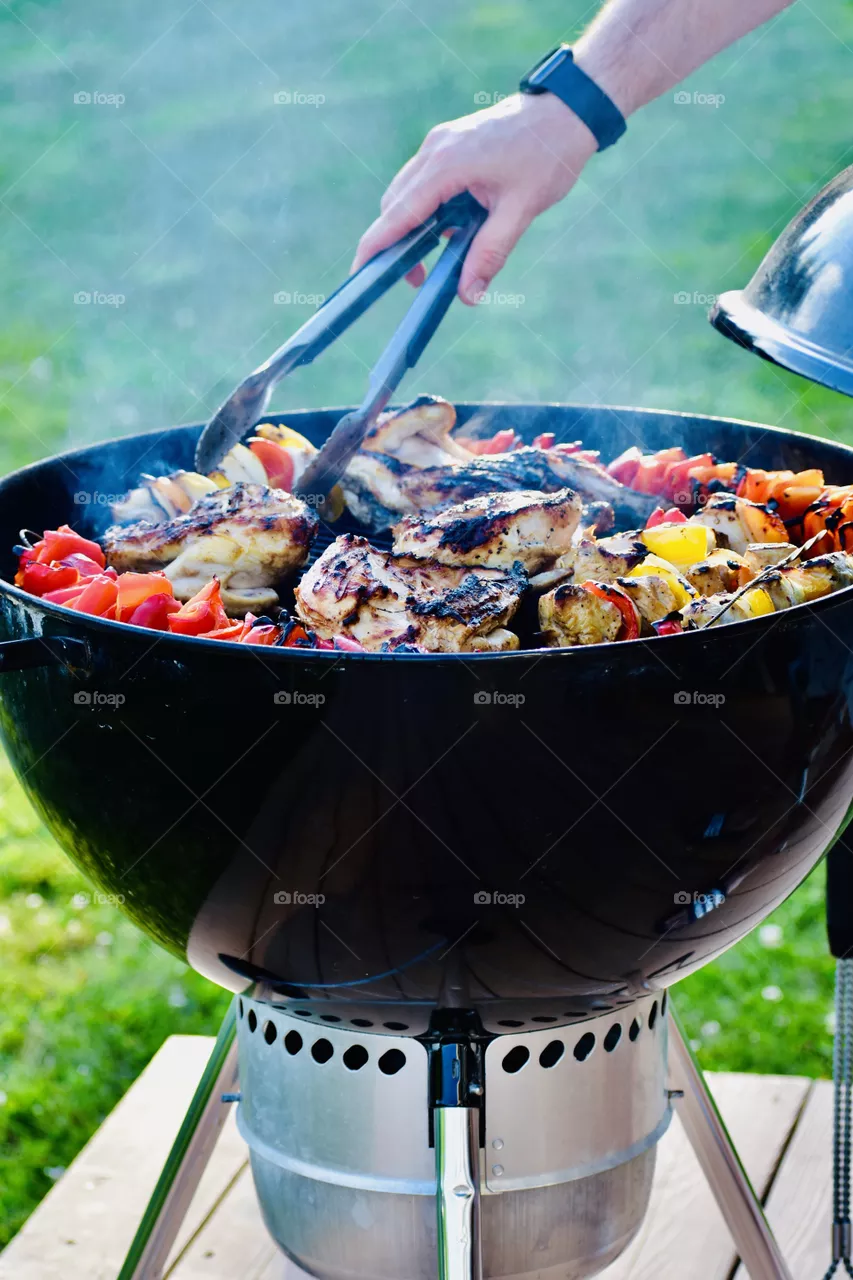 You know summer is here when barbecue smoke can be smelled nearby