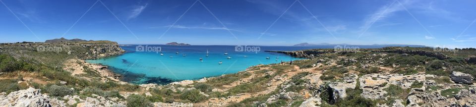 Cala rossa  Favignana - Sicily