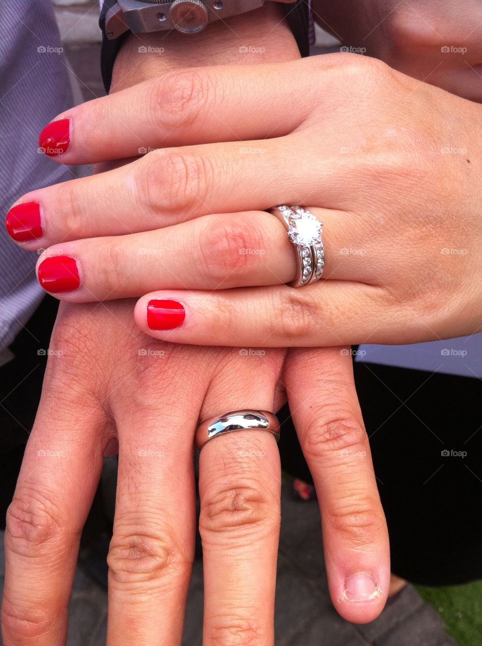 Diamond engagement ring  