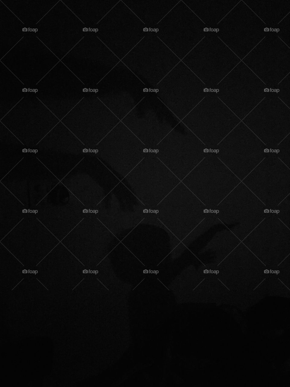 Boy learns to cast a spell from the evil spirit 