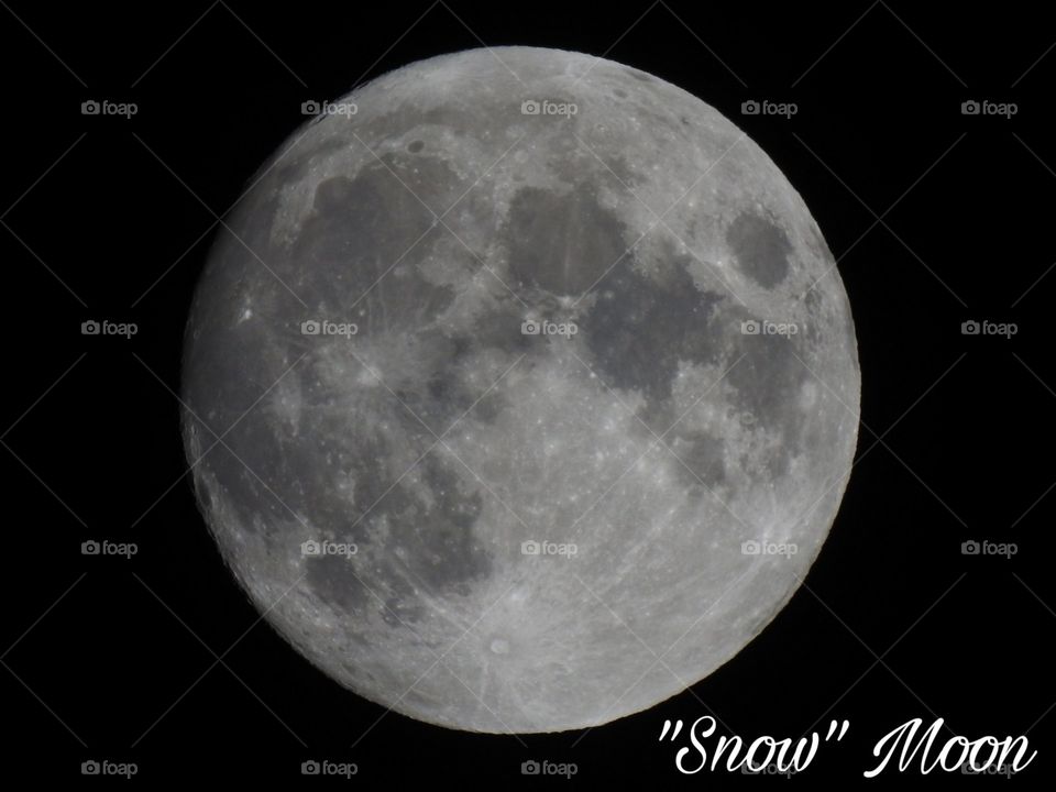 Snow moon