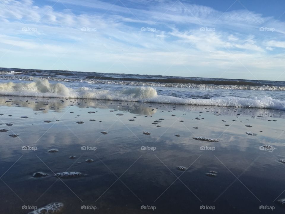 Galveston Texas. Ocean