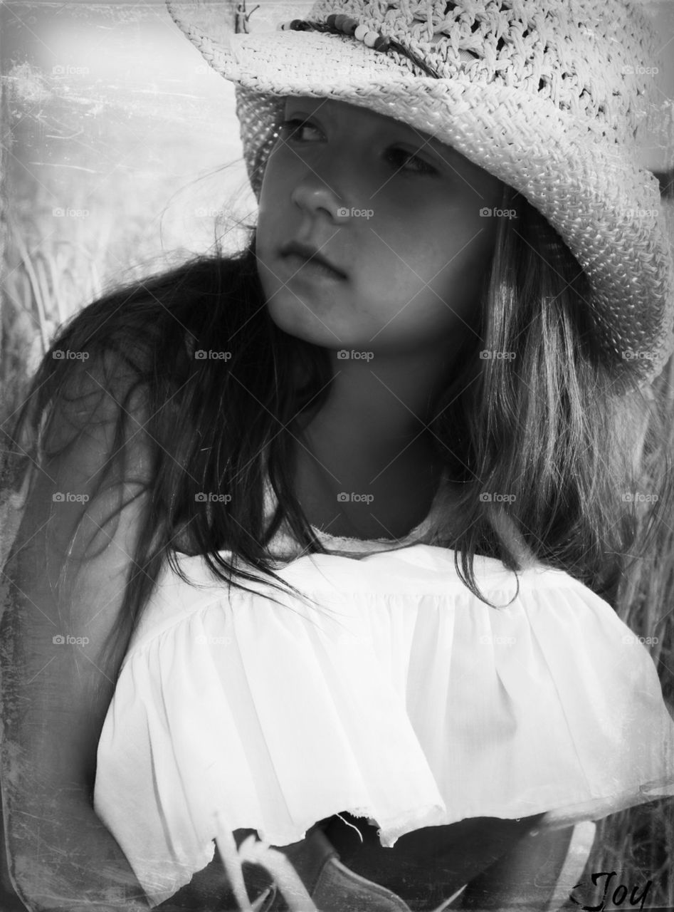 Cowgirl farm girl