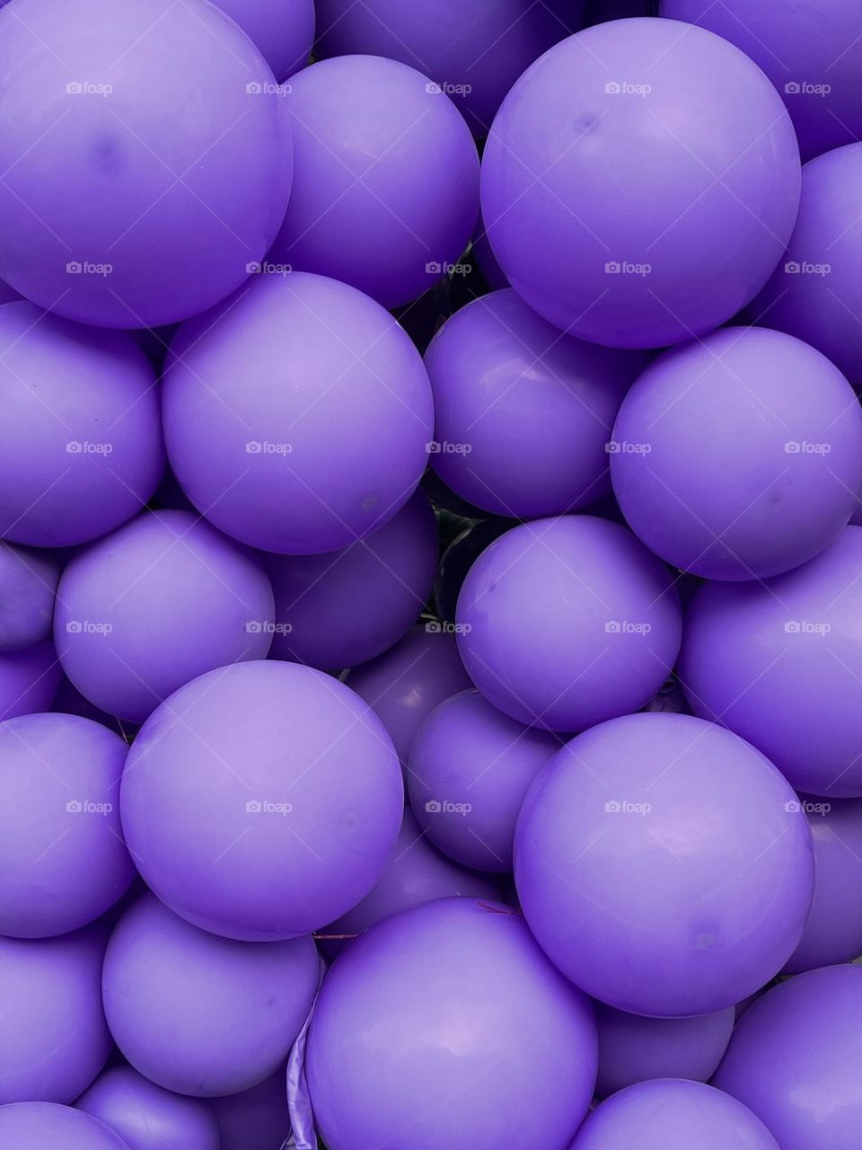 Purple balloons 