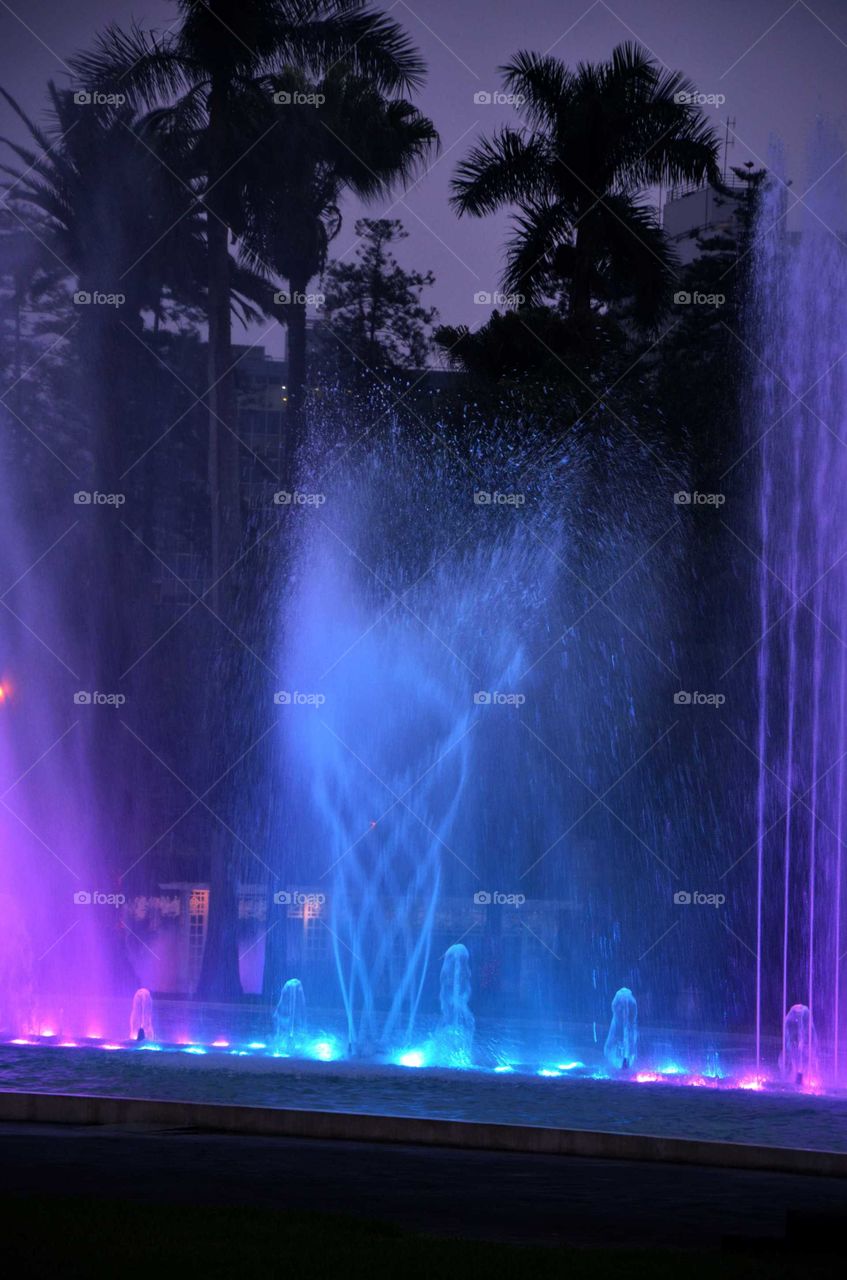 Magical water Lima Peru