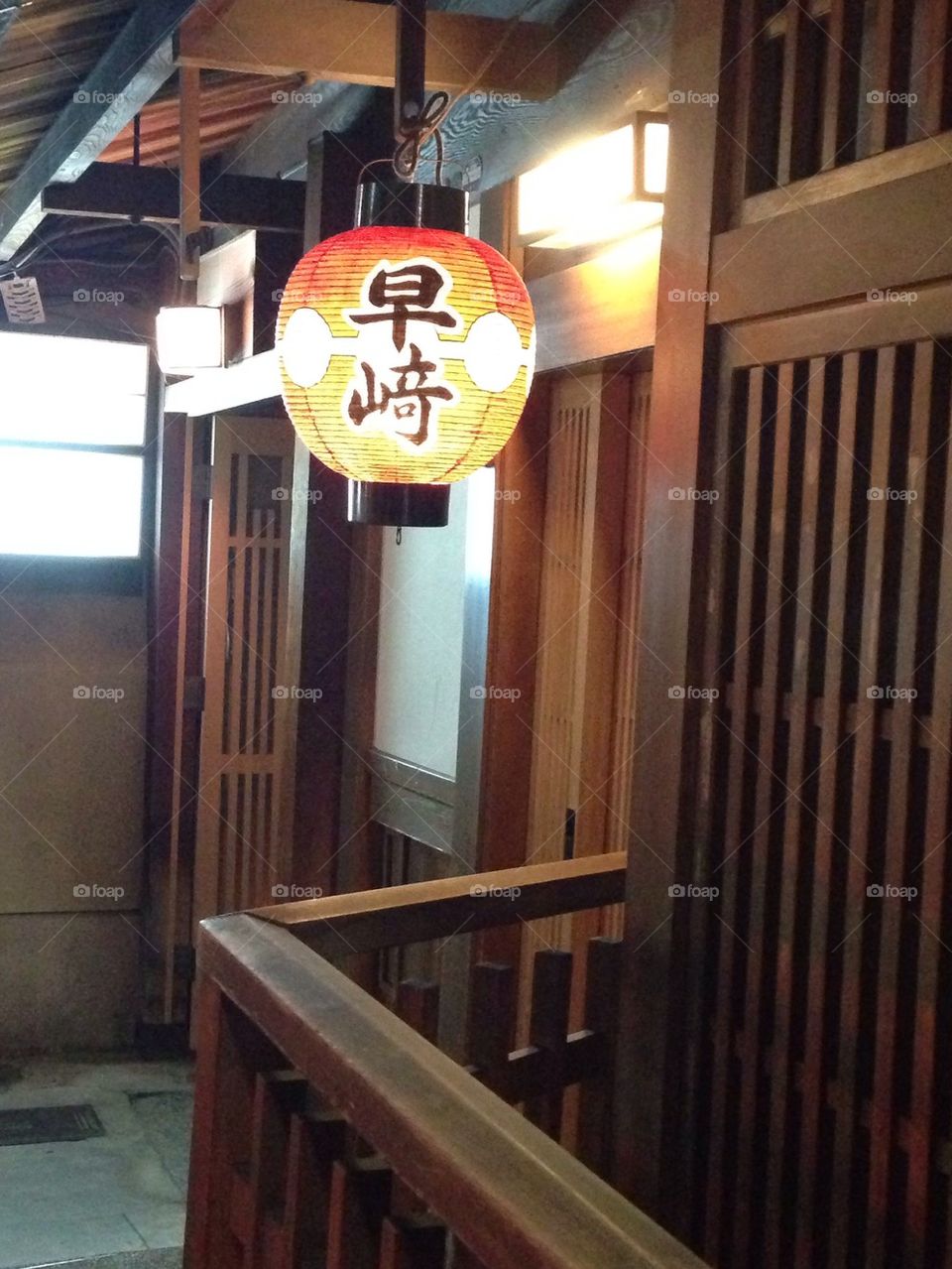 Paper lantern in Japan