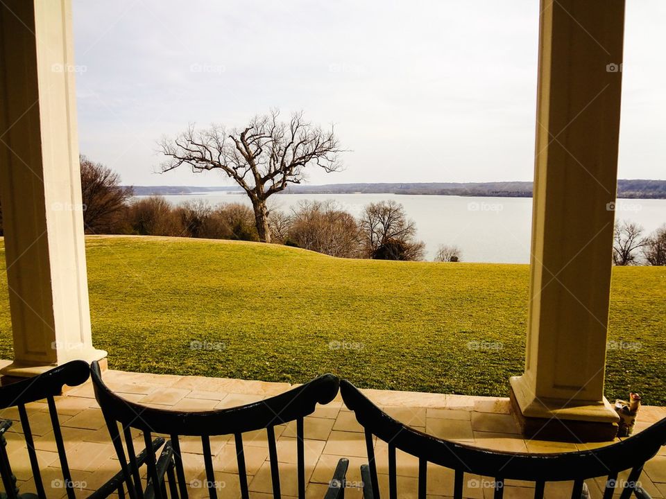 Porch view of Potomac