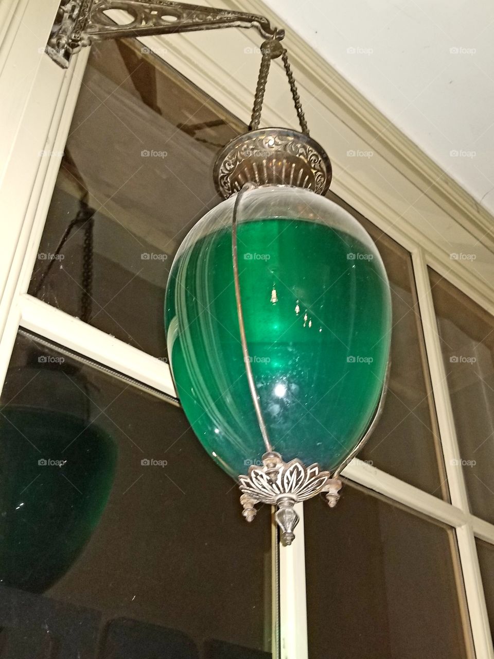 antique hanging light