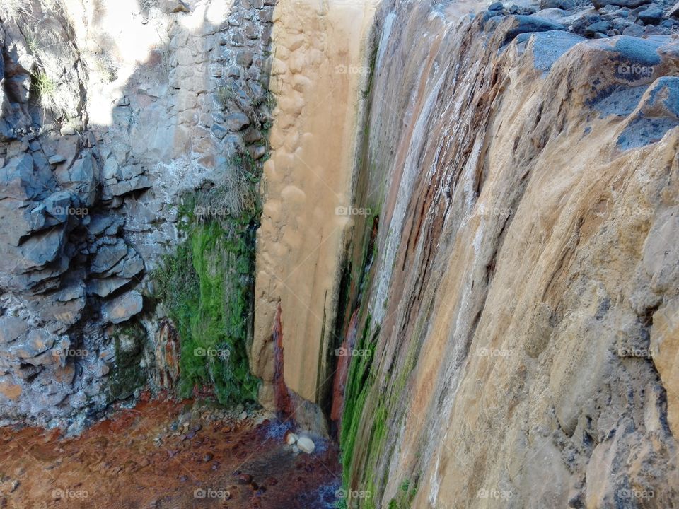 Colours waterfall