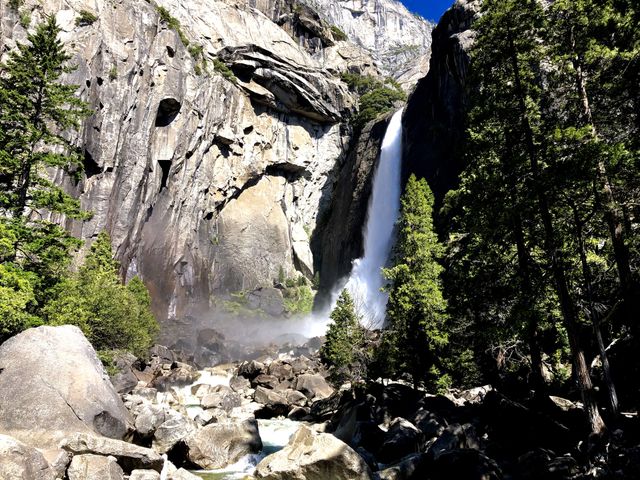Yosemite lower fall