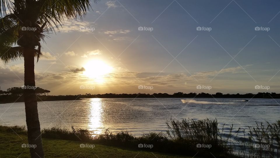 Water, Sunset, No Person, Dawn, Beach