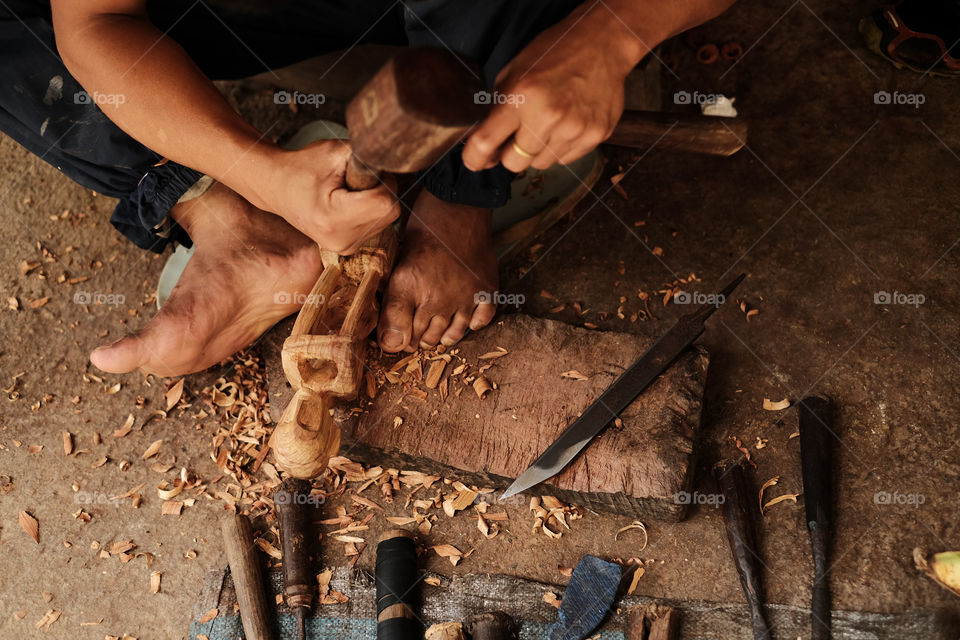 working hands