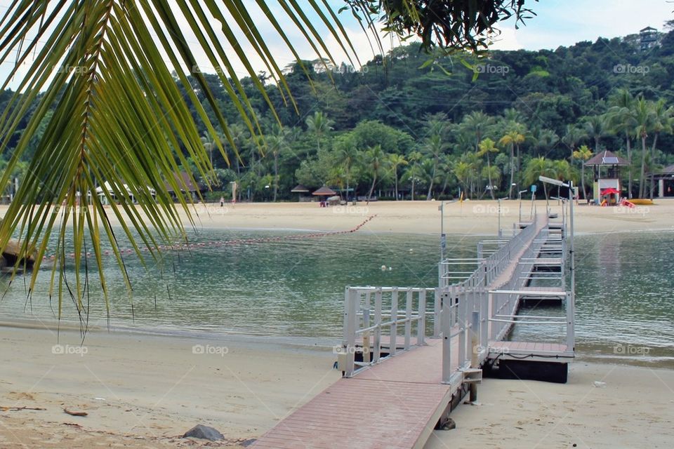 Siloso Beach, Sentosa Island, Singapore