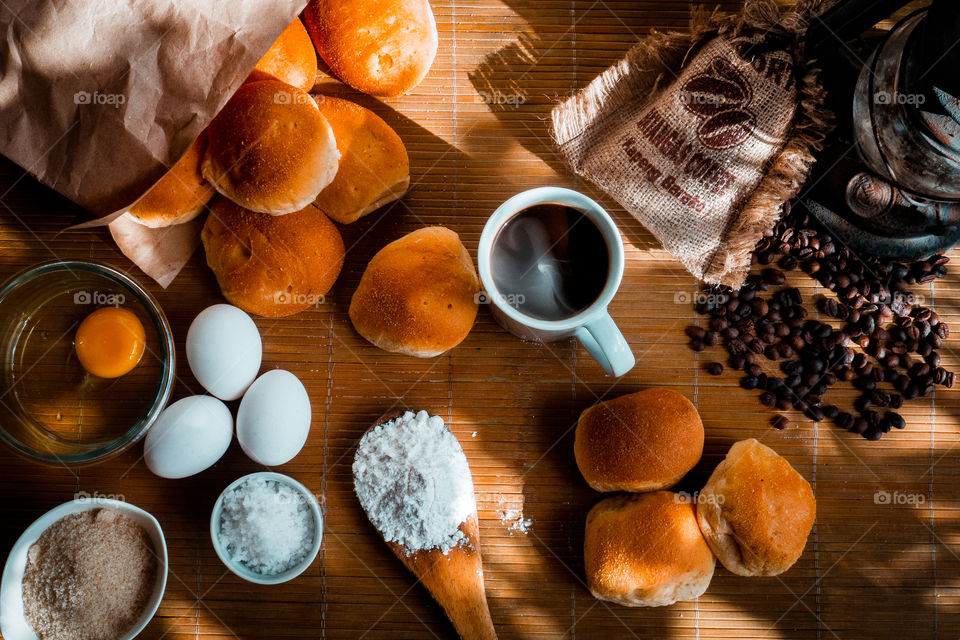 Philippine bread & coffee