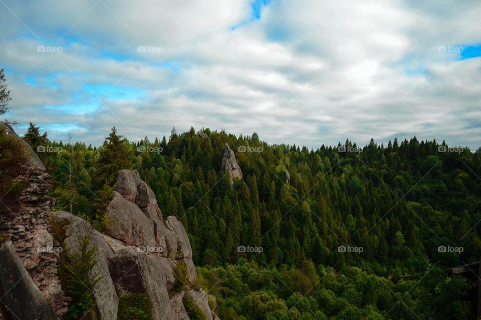 mountains in Carpathians
