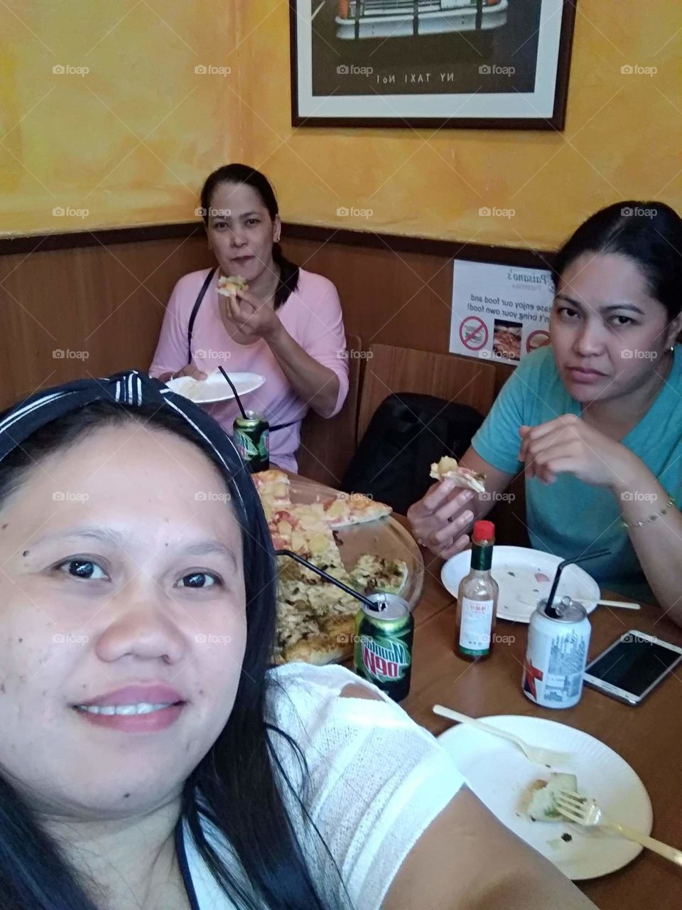 having fun with your friends outside